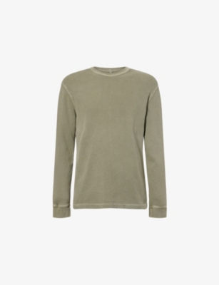 CITIZENS OF HUMANITY: Waffle Crewneck Cotton-Jersey T-Shirt