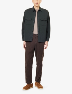 CITIZENS OF HUMANITY: Shigoto Patch-Pocket Cotton Blend Shirt