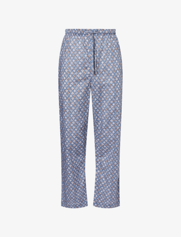 Batiste Patterned Cotton Pyjama Trousers