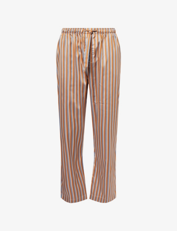 Striped Straight-Leg Cotton-Poplin Pyjama Bottoms