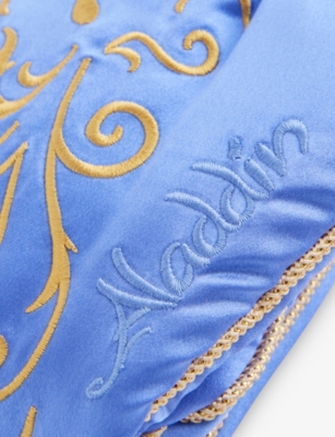 Drowsy Sleep Co Womens Purple  X Disney Magic Carpet Silk Sleep Mask In Purple