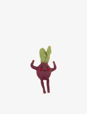 SOWVITAL: Beetroot Felt Bag Charm