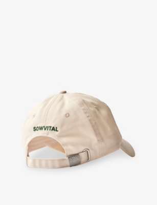 SOWVITAL: Fig Embroidered Adjustable Cotton Hat
