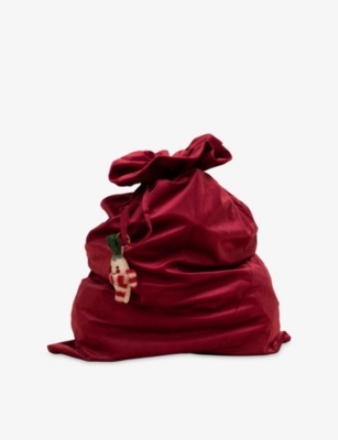 SOWVITAL: Large Velvet Santa Sack