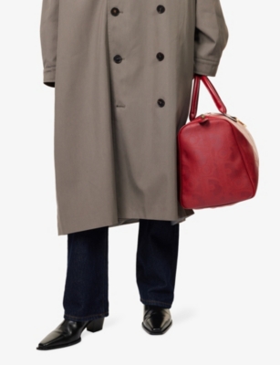 RESELFRIDGES: Pre-Loved Dior Diorissimo Trotter Coated Canvas Travel Bag