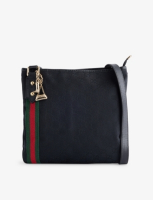 RESELFRIDGES: Pre-Loved Gucci Jolicoeur Canvas Cross-Body