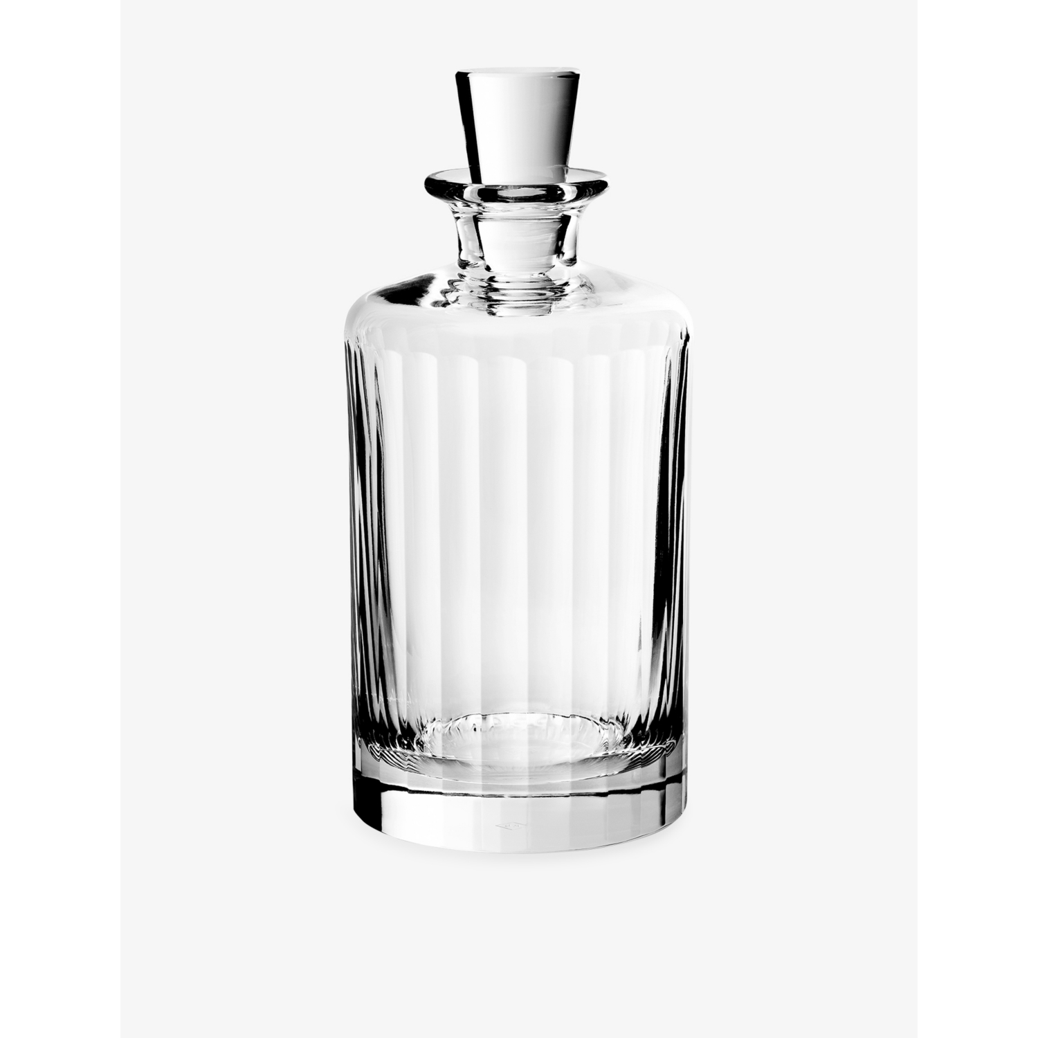 Richard Brendon Fluted Large Crystal Glass Decanter 950ml