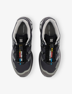 Salomon Mens Nine Iron Excalibur Xt-6 Woven Trainers Eur 43 / 9 Uk In Black