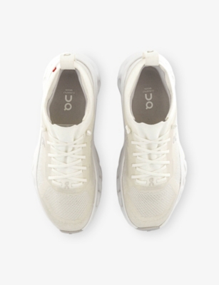 On Mens White Frost Cloudtilt Mo Woven Trainers Eur 44 / 10 Uk In Neutral