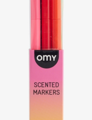 OMY: Double-Ended Pack of Nine Scented Felt-Tip Markers