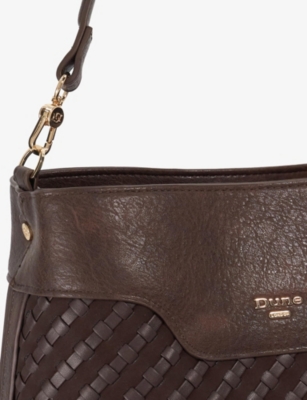 DUNE: Dinidelphine Medium Faux-Leather Grab Bag