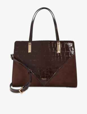 DUNE: Denbeigh Faux-Leather Tote