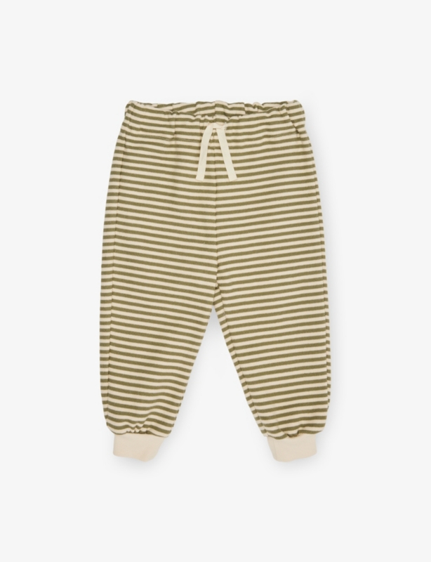 Fern-Striped Tapered-Leg Cotton-Jersey Jogging Bottoms 3 Months - 4 Years