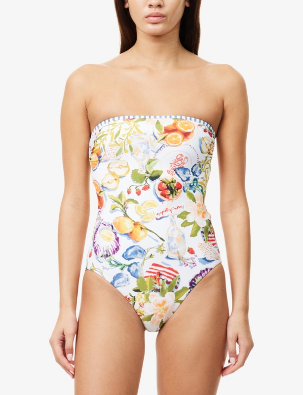 Riviera Coast Bandeau Swimsuit