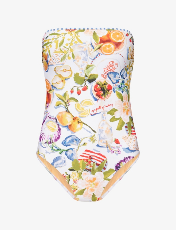 Riviera Coast Bandeau Swimsuit