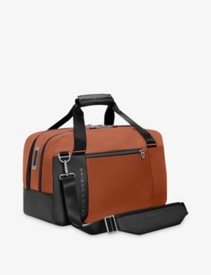 Briggs & Riley Canyon Zdx Underseat Woven Cabin Bag In Brown