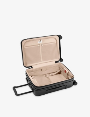 Briggs & Riley Ack Sympatico Essential Front Pocket Carry-on 4-wheel Expandable Suitcase 56cm In Black