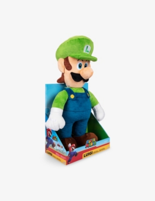 SUPER MARIO: Jumbo Luigi Plush Toy 30cm