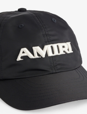 Amiri Sport Cap With Curved Brim And Vents In Black