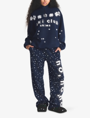 SKIMS: Cactus Plant Flea Market x SKIMS 1/4 Zip Oversized Cotton-Jersey Sweatshirt