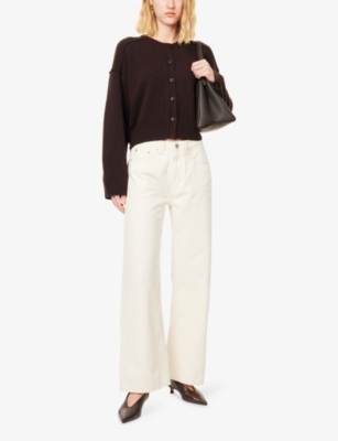 DISSH: Paige Round-Neck Wool Cardigan