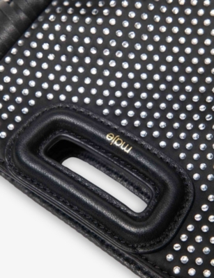 MAJE: Miss M Mini Faux-Leather Shoulder Bag