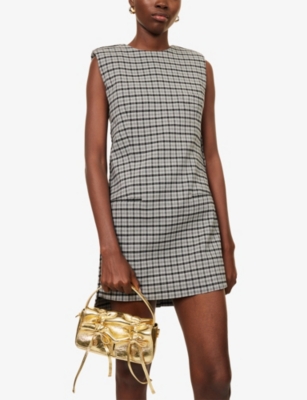 ACNE STUDIOS: Multipocket Micro Leather Cross-Body Bag