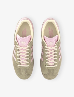 Adidas Originals Womens Adidas Gazelle Indoor Suede Trainers In Green