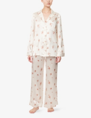 REFORMATION: Ella Relaxed-Fit Silk Pyjamas Set