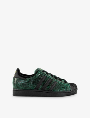 ADIDAS: Superstar II Leather Trainers