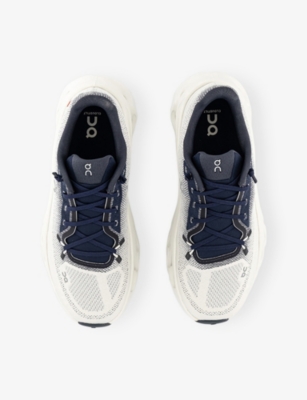 On Mens  Cloudtilt Woven Low-top Trainers In White
