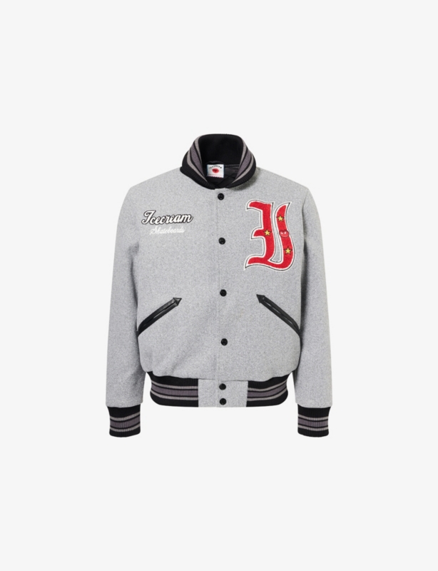 Mascot Varsity Regular-Fit Woven Jacket