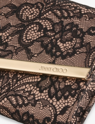 Jimmy Choo Emmie Lace Chain Mini Bag