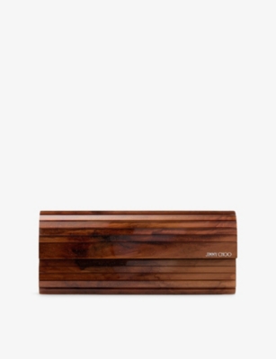 Womens Jimmy Choo Sweetie Marble Acrylic Clutch