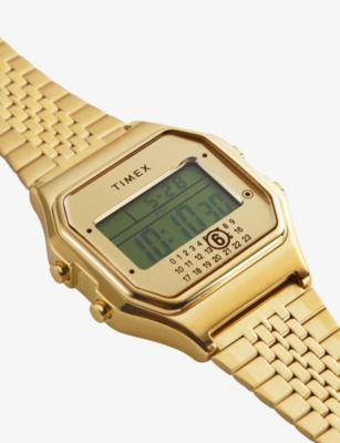Timex X Mm6 Gold-tone 36mm In Gold