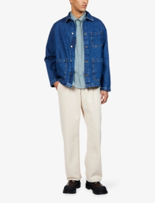 PERCIVAL: Clancy Striped Cotton Shirt