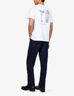 PERCIVAL: Mixologist Graphic-Print Cotton T-Shirt