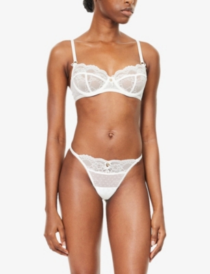 LOUNGE UNDERWEAR: Adelyn Lace Thong