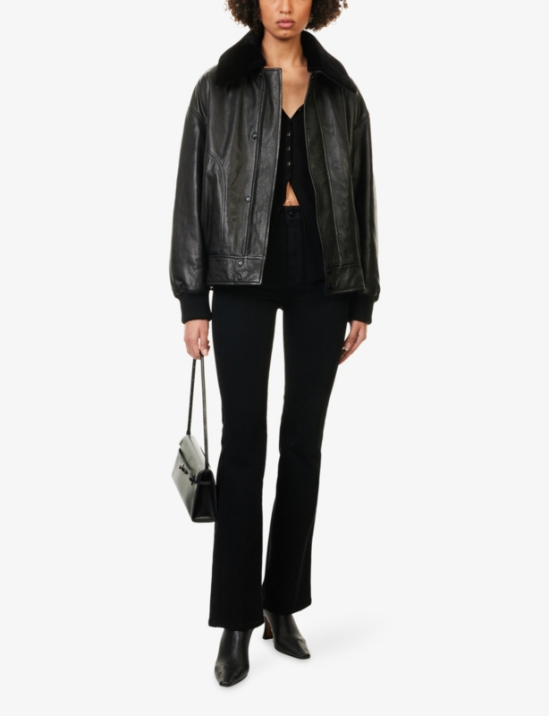 The Reboot Flared Stretch-Denim Jeans