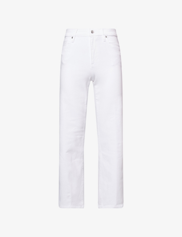 Le Slim Palazzo Cotton-Blend Jeans