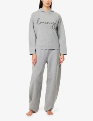 LOUNGE UNDERWEAR: Knitted Lounge Hoody