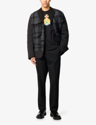 VIVIENNE WESTWOOD: Orb-Logo Oversized Cotton-Jersey T-Shirt