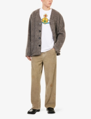 VIVIENNE WESTWOOD: Orb-Logo Oversized Cotton-Jersey T-Shirt