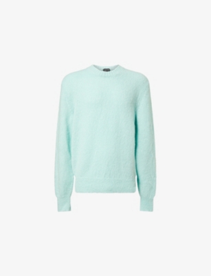 TOM FORD: Crew Neck Brushed-Knit Alpaca-Blend Knitted Jumper
