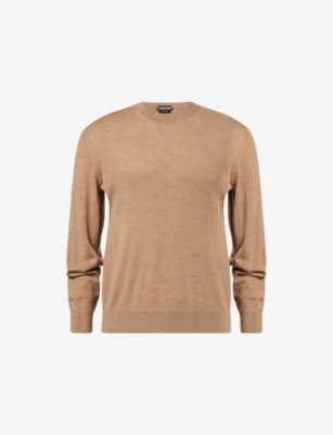 TOM FORD: Crewneck Regular-Fit Wool Jumper