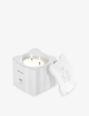 MIND GAMES: G5 White Knight Jasmine Milk Scented Luxury Candle 283g