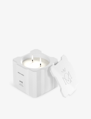 MIND GAMES: H5 White Queen Tobacco Tonka Bean Scented Luxury Candle 283g