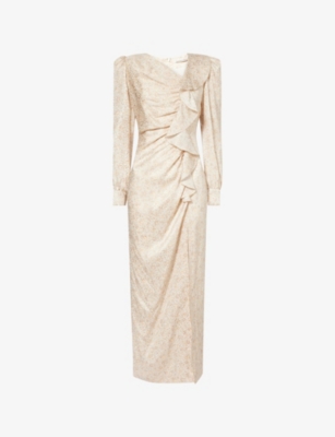 chicos evening dresses Alessandra Rich // Fringe Embellished Dress – VSP Consignment