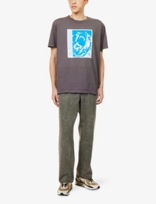 OBEY: Obey Stay Back Short-Sleeves Cotton-Jersey T-Shirt