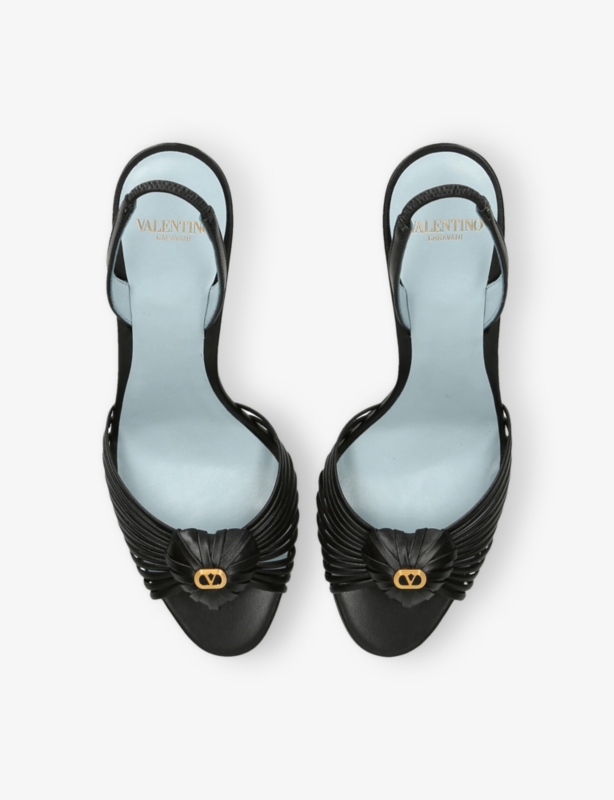 Royal 85 Leather Heeled Sandals